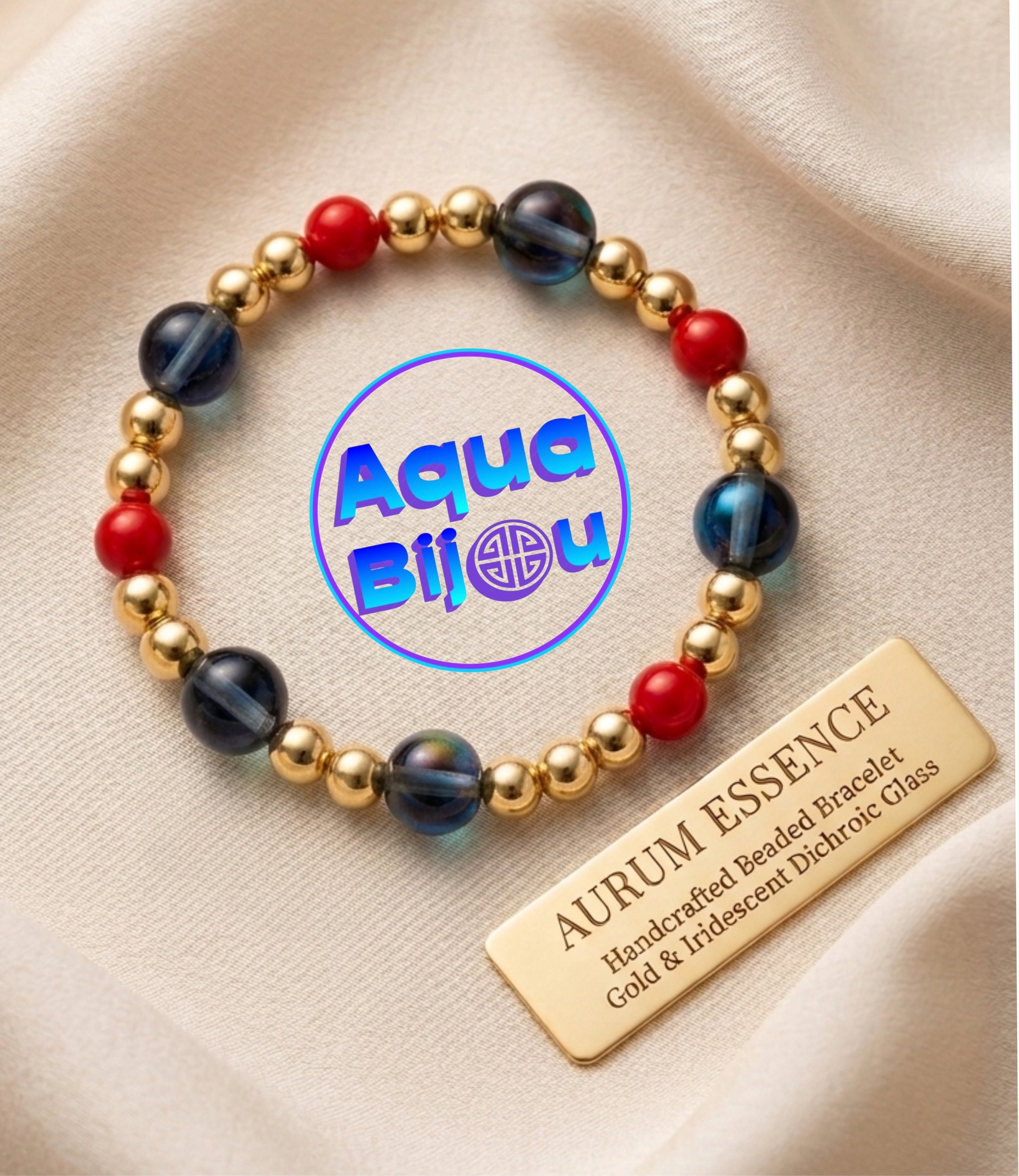 Ocean Core Collection  Handcrafted Beads Bracelet
