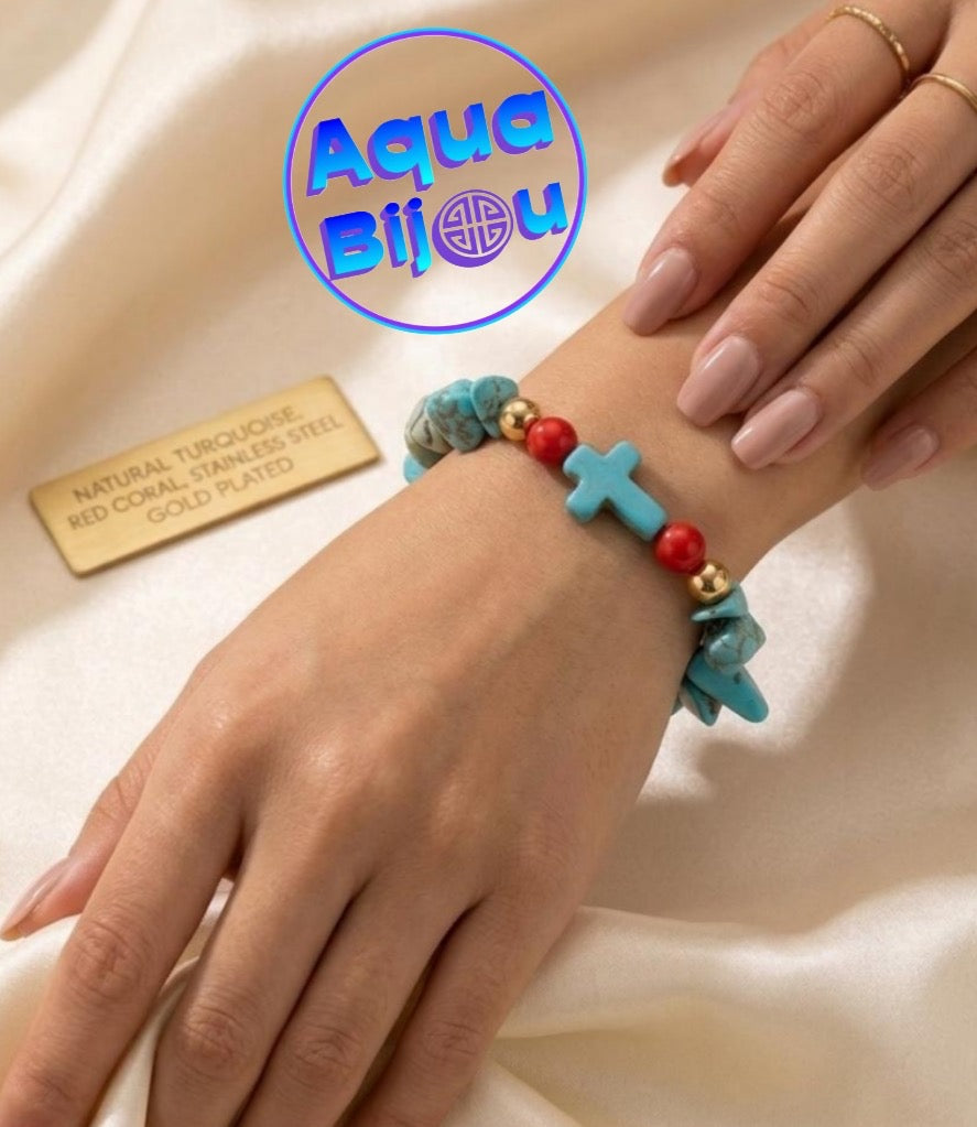 Ocean Core Collection  Handcrafted Beads Bracelet