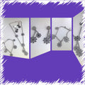 Set Necklace, Earrings and Bracelet