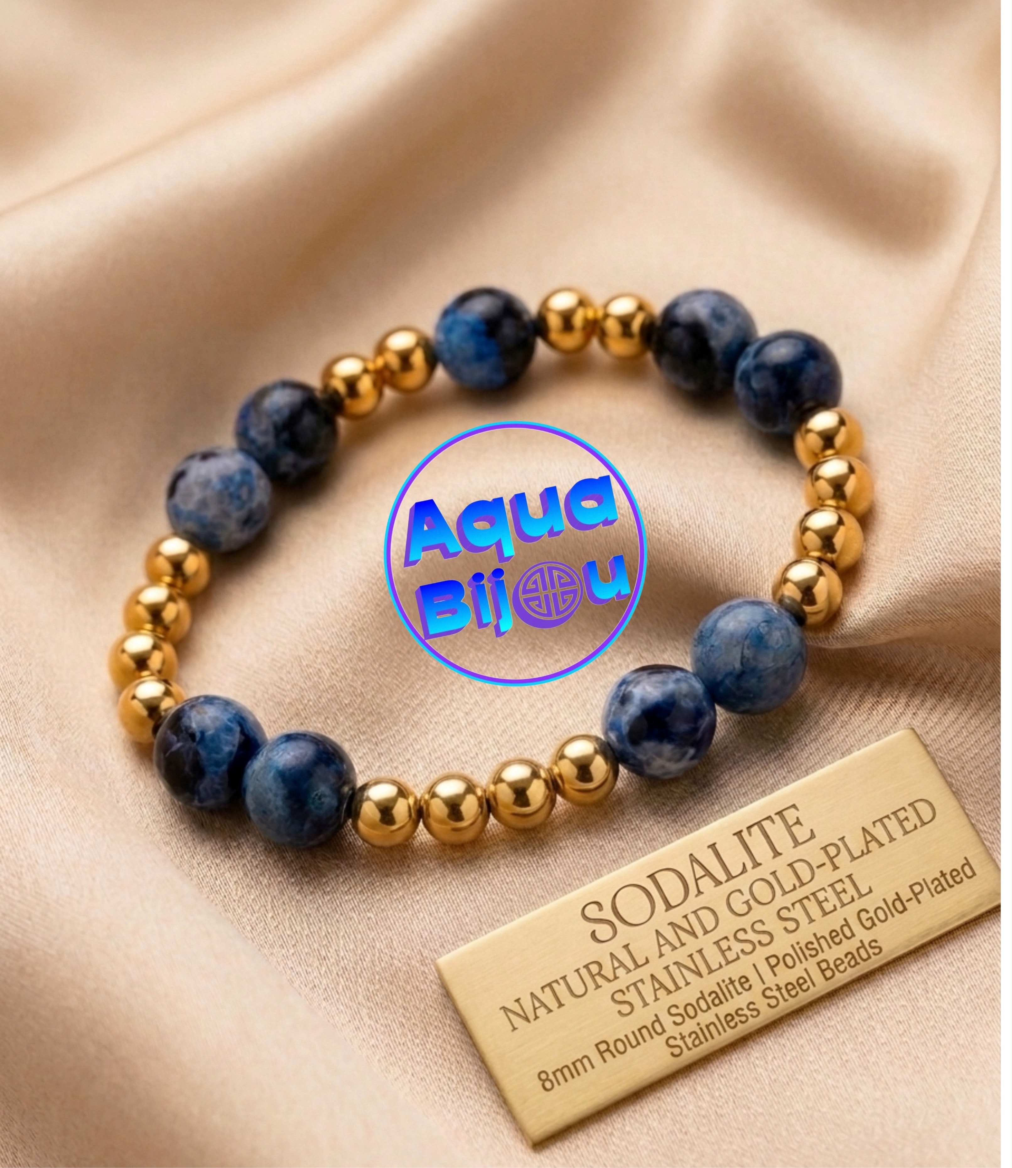 Ocean Core Collection  Handcrafted Beads Bracelet