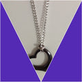Necklace with Ceramic Heart