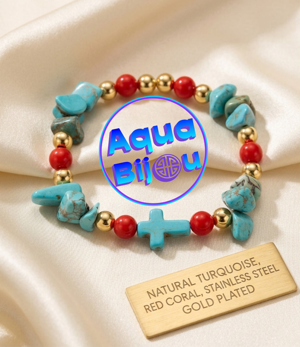 Ocean Core Collection  Handcrafted Beads Bracelet